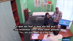 300 – mulher vai ao medico com o marido e o trai enquanto ele espera